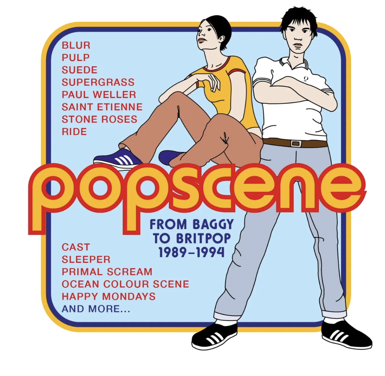 Popscene: From Baggy To Britpop 1989-1994