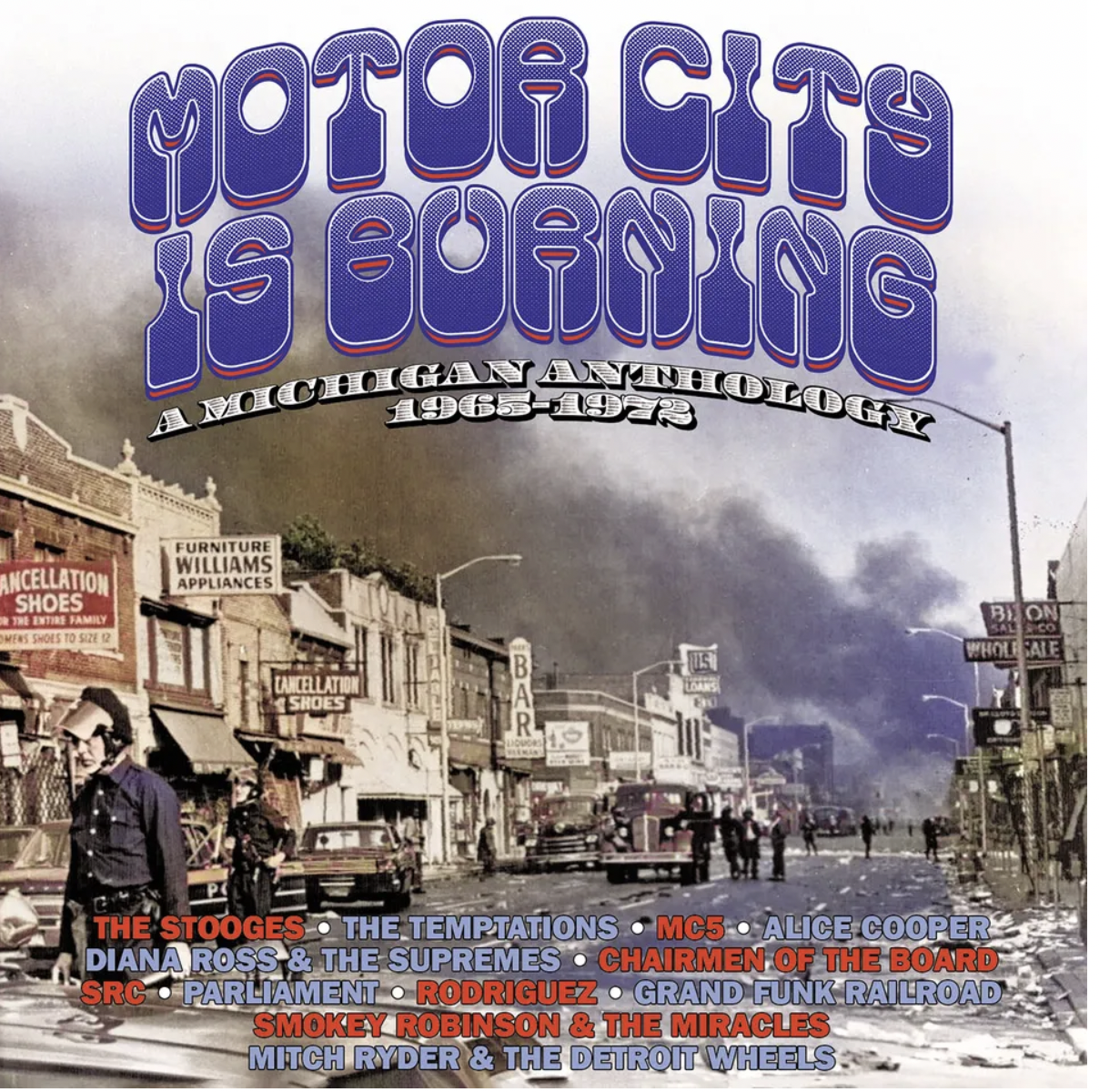 Motor City Is Burning - A Michigan Anthology 1965-1972