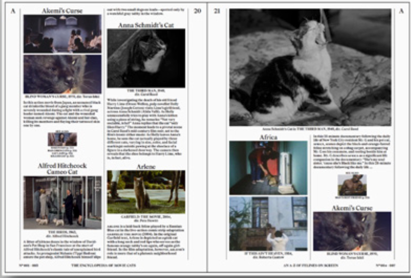 The Encyclopedia of Movie Cats: An A-Z of Felines On Screen