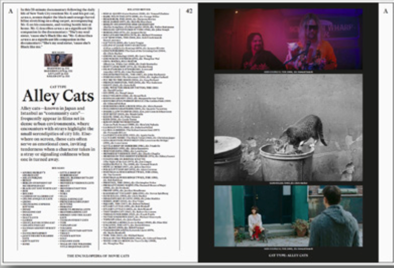 The Encyclopedia of Movie Cats: An A-Z of Felines On Screen