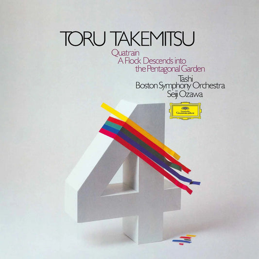 Toru Takemitsu: Quatrain; A Flock Descends Into The Pentagonal Garden (Avantgarde Vinyl Series)