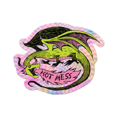 Hot Mess - Die-Cut Sticker