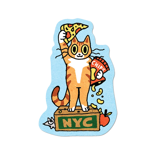 New York Kitty by Apply - Die-Cut Sticker (liberty)