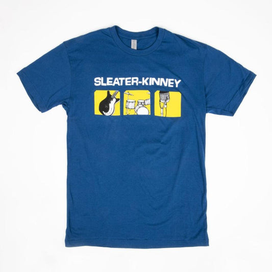 Sleater Kinney - Sleater-Kinney 2014 - T-Shirt - Blue Product Image
