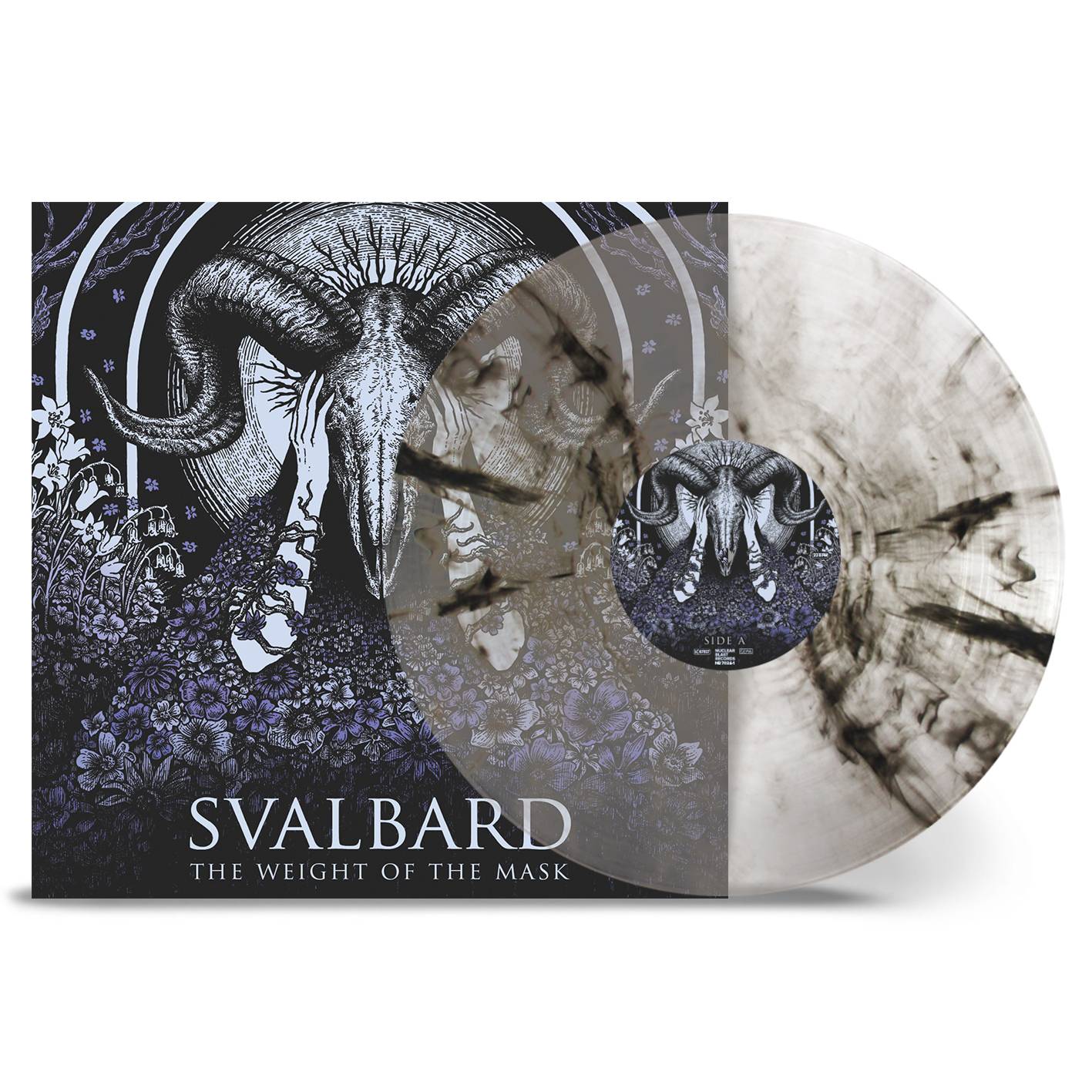 Svalbard - The Weight Of The Mask LP (Crystal Clear Black Marbled Yinyl).jpg