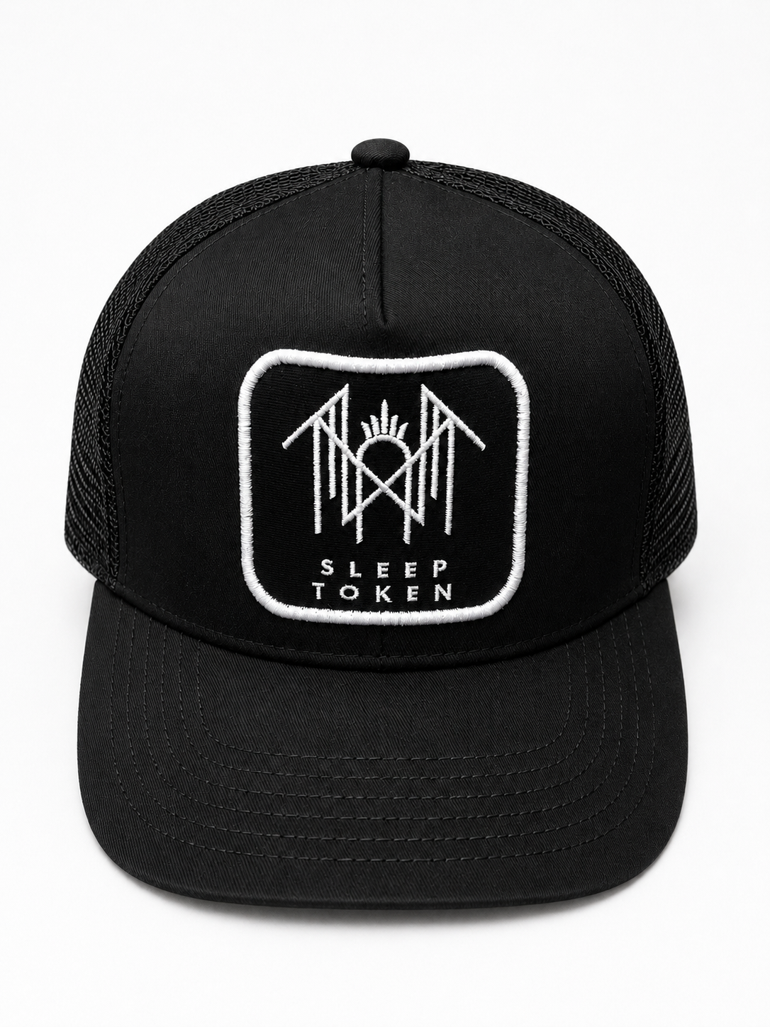 Sleep Token - Embroidery Patch Trucker Hat Black Product Image