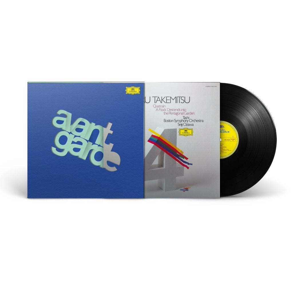 Toru Takemitsu: Quatrain; A Flock Descends Into The Pentagonal Garden (Avantgarde Vinyl Series)