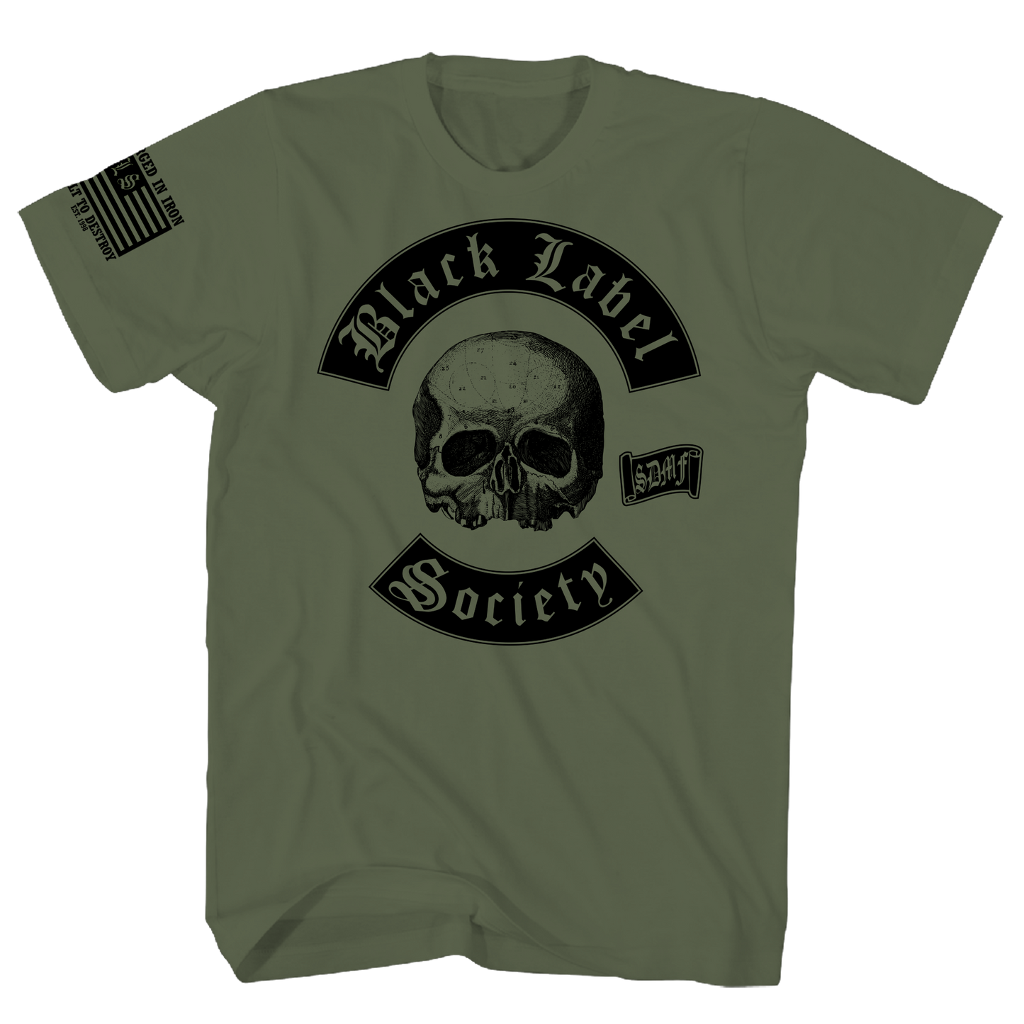 Black Label - Society Tshirt Gry Product Image