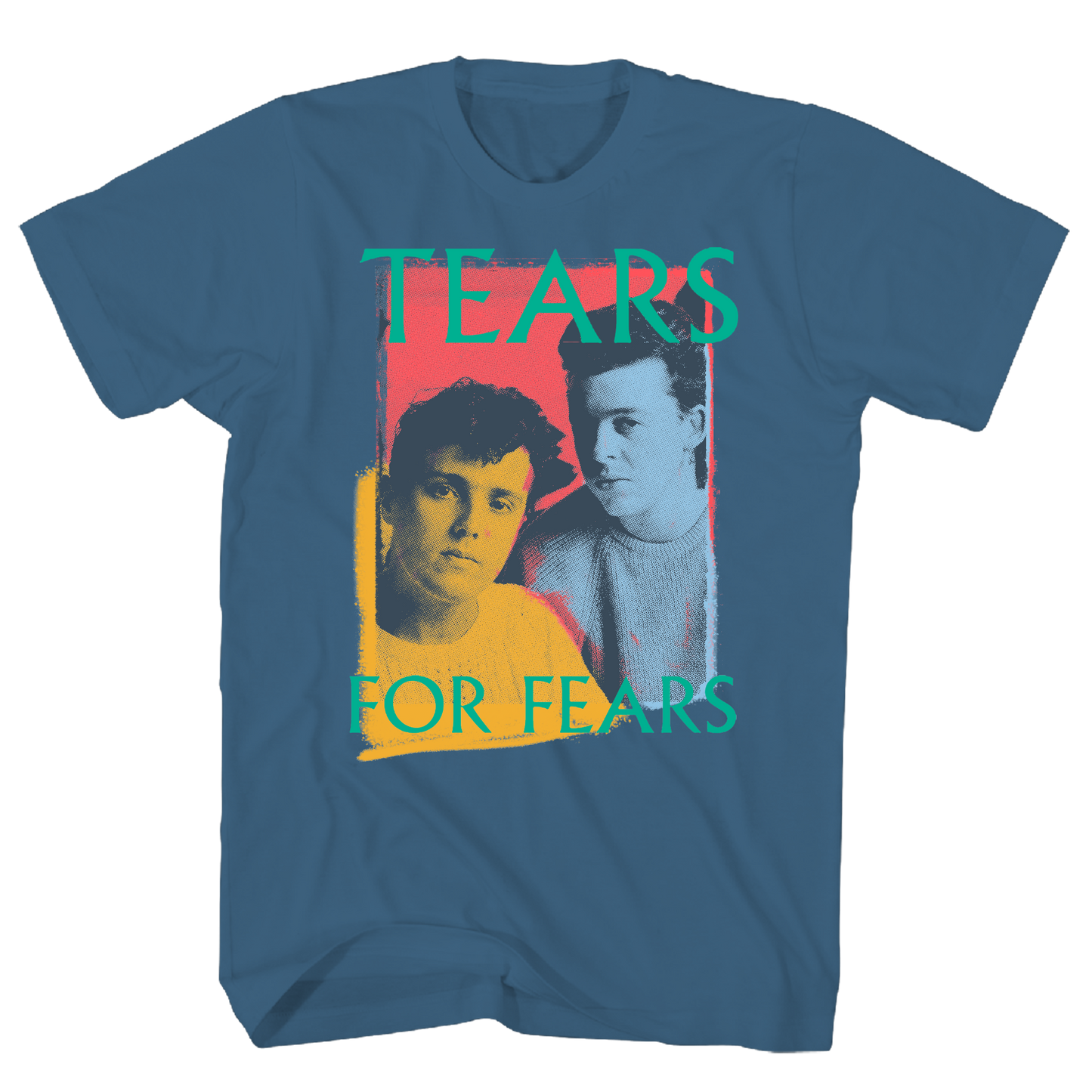 Tears For - Fears Photo Tshirt Blue Product Image
