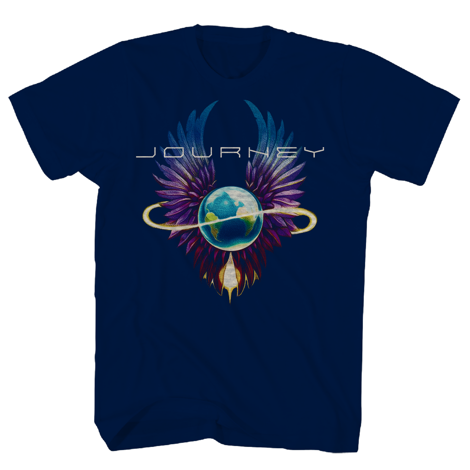 Journey Infinity - Wings Tshirt Blue Product Image