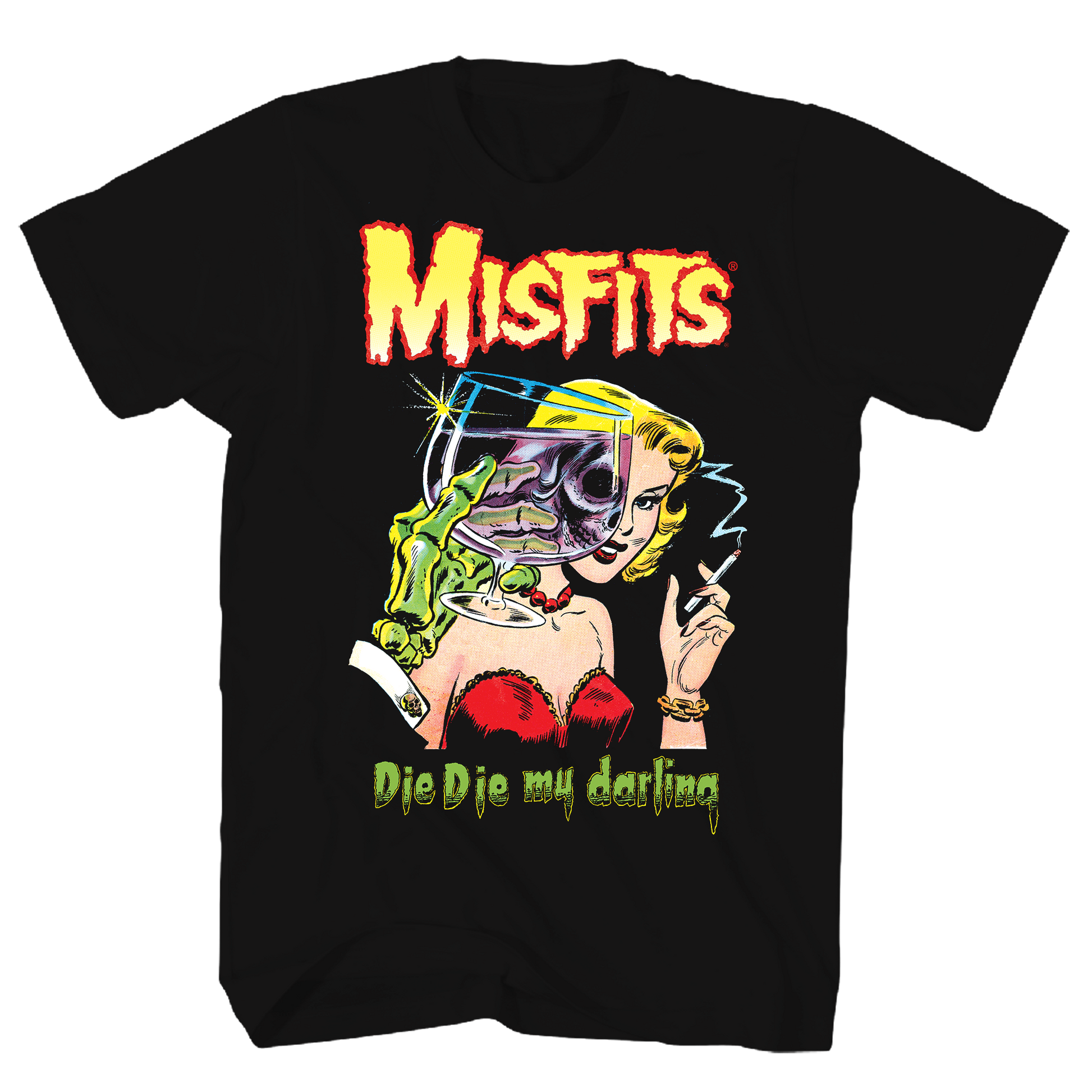 Misfits Die - Die My Darling T Shirt 1x Black Product Image