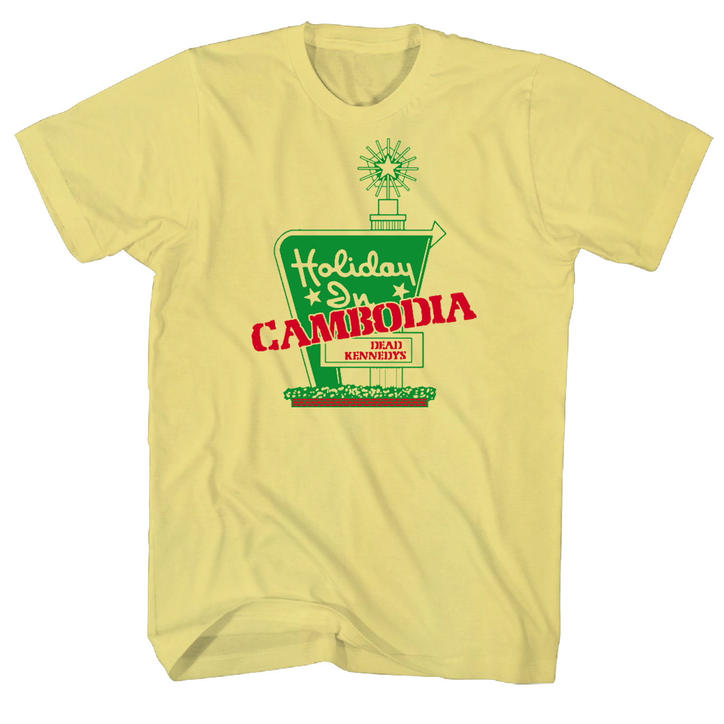 Dead Kennedys - Holiday Tshirt Yellow Product Image