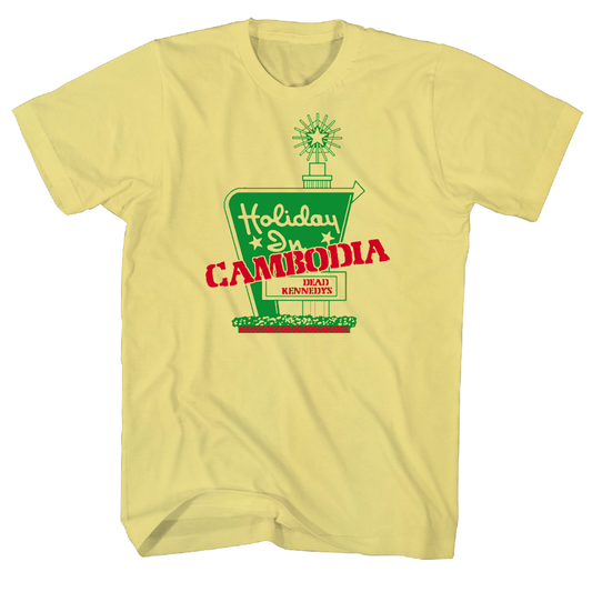 Dead Kennedys - Holiday Tshirt Yellow Product Image