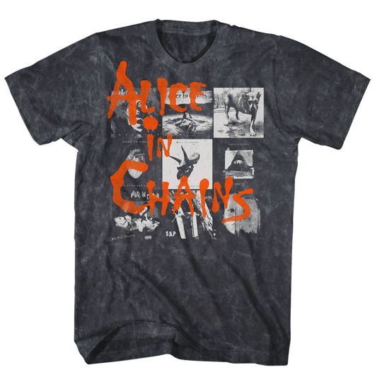 Alice In Chains - Album Covers Min Wsh Tshirt 1xl Bk Product Image
