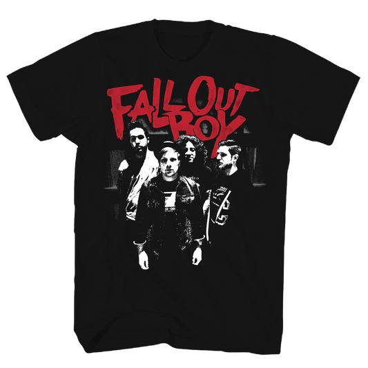 Fall Out Boy - Punk Scratch Tshirt 1x Black Product Image