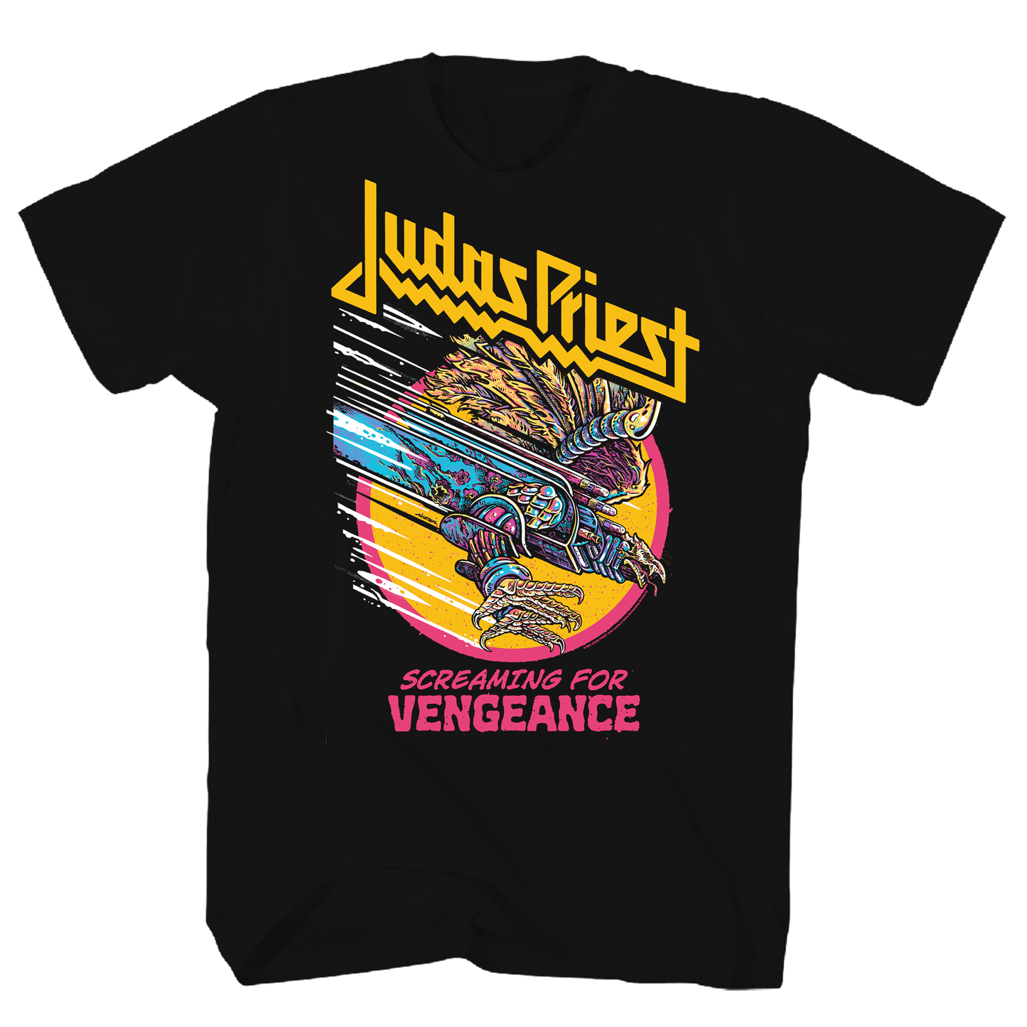Judas Priest - Vengeance T Shirt 1x Black Product Image