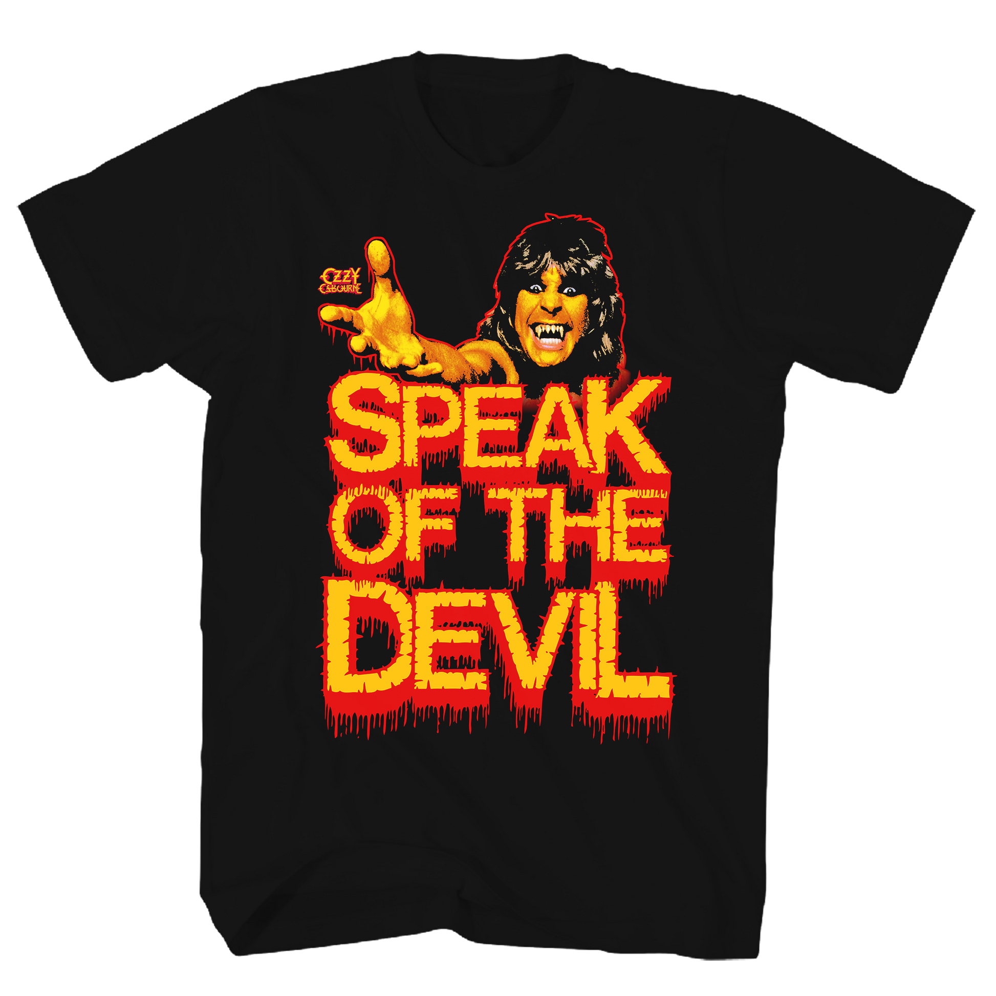 Ozzy Osborne - Speak Of The Devil Tshirt Black Product Image