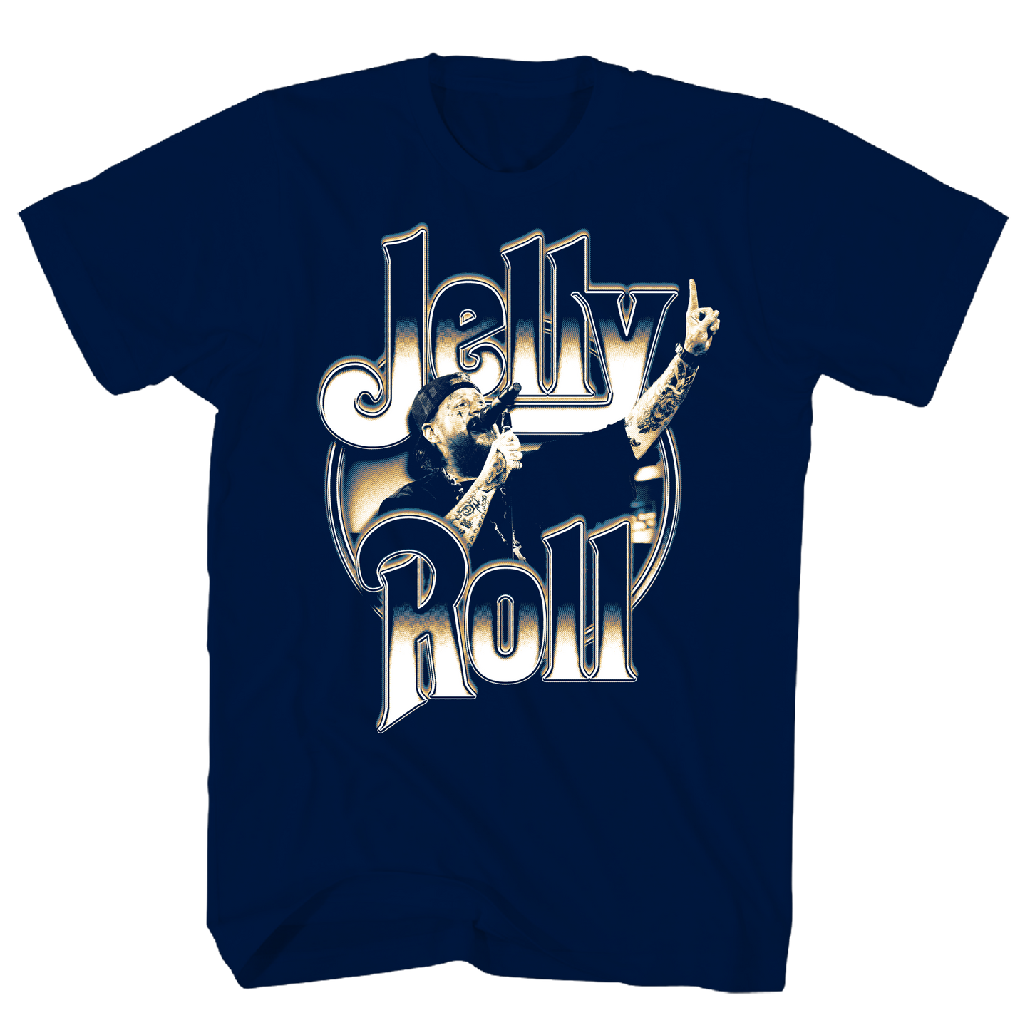 Jelly Roll - Number 1 Tshirt Navy Product Image