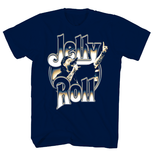 Jelly Roll - Number 1 Tshirt Navy Product Image