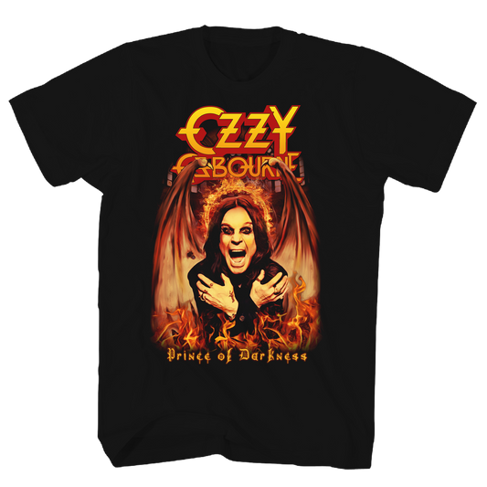 Ozzy Osborne - Demon Wings Tshirt Black Product Image