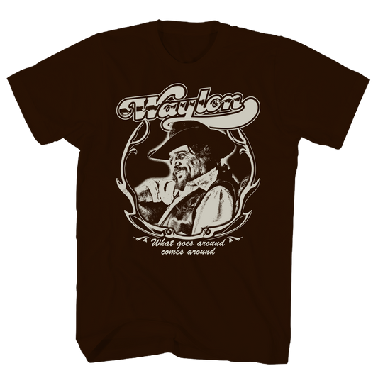 Waylon Jennings - What Goes Around Tshirt Ch Product Image