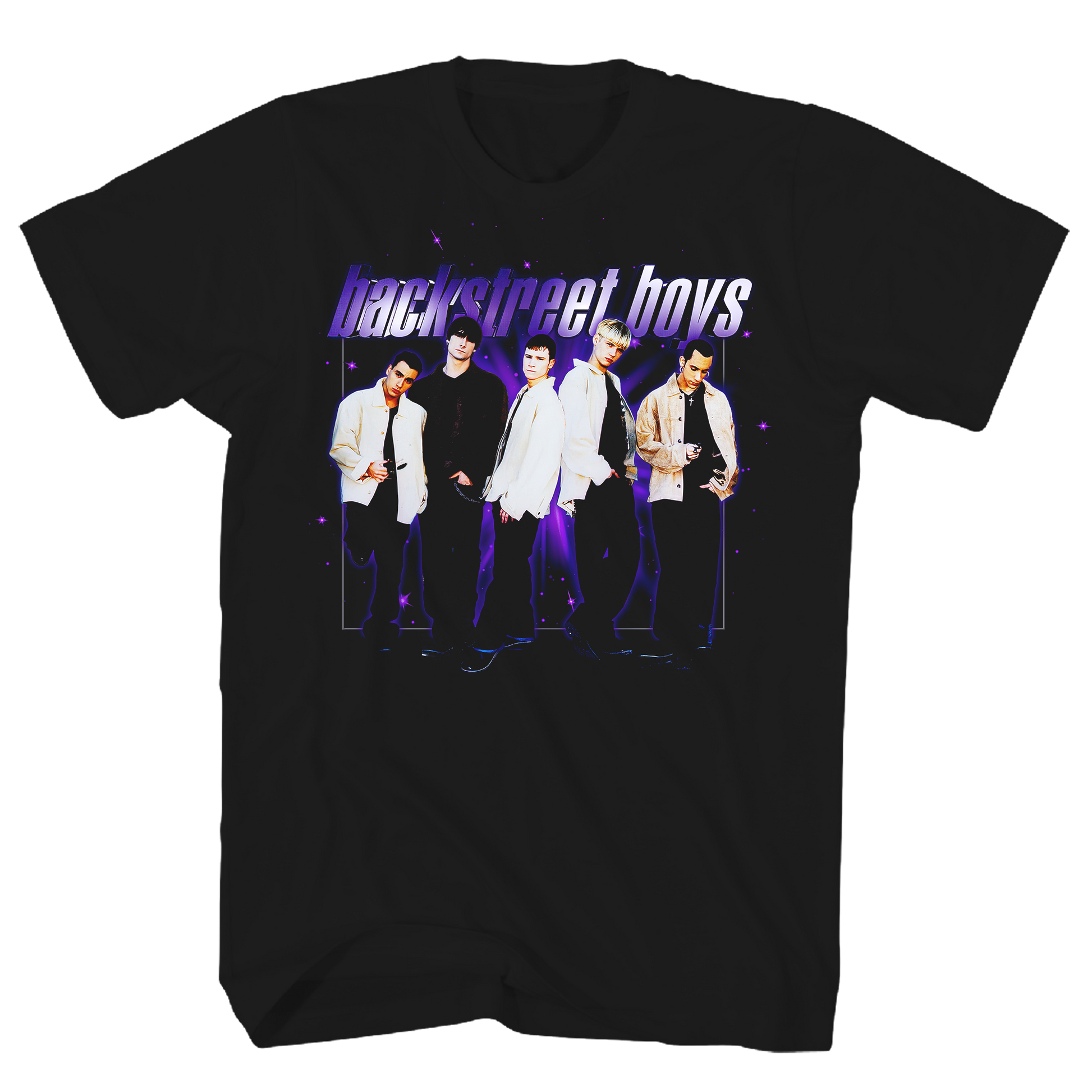 Backstreet Boys - Galaxy Photo T Shirt Black Product Image