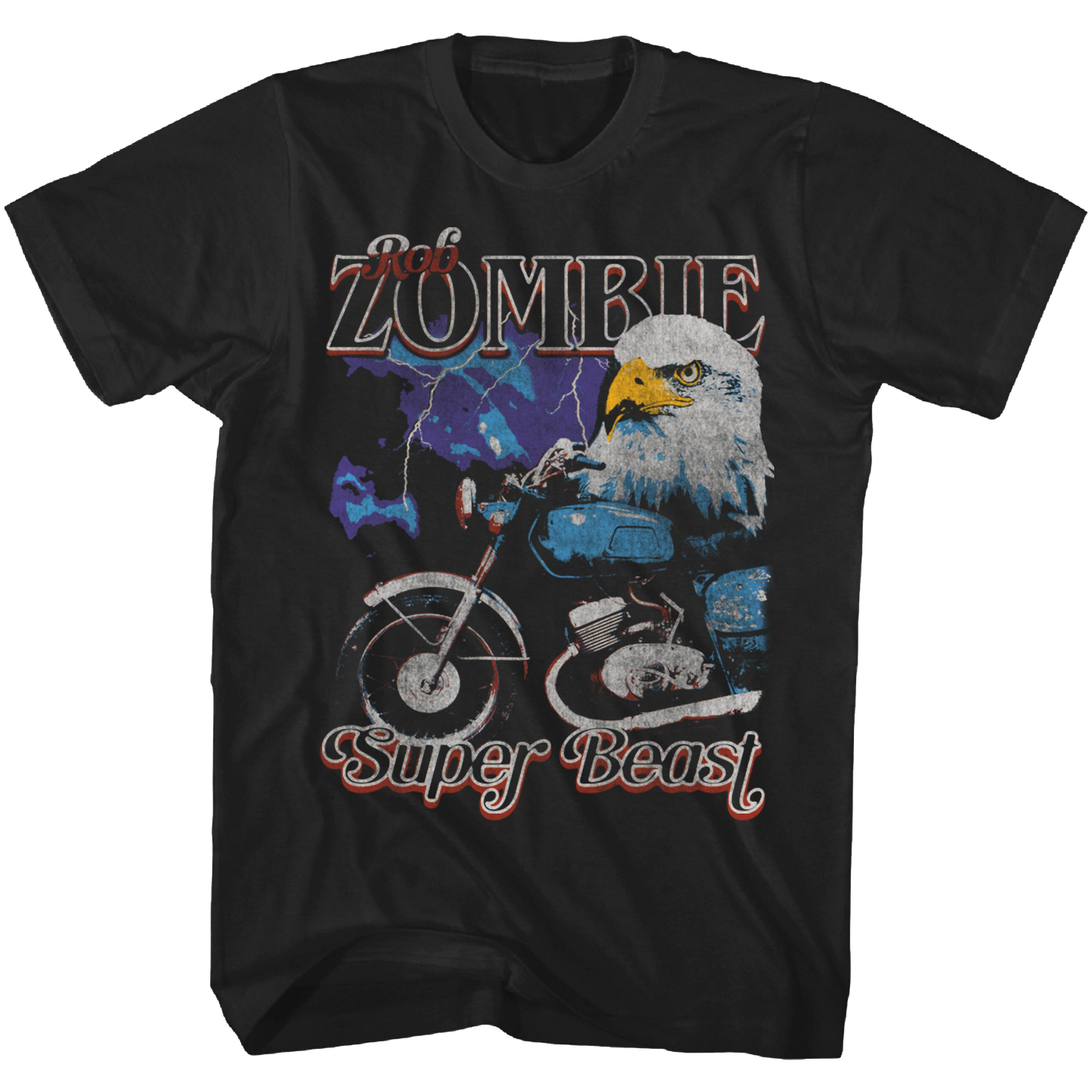 Rob Zombie - Super Beast Bike Tshirt Product Image