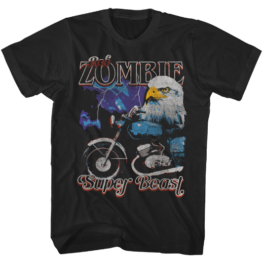 Rob Zombie - Super Beast Bike Tshirt Product Image