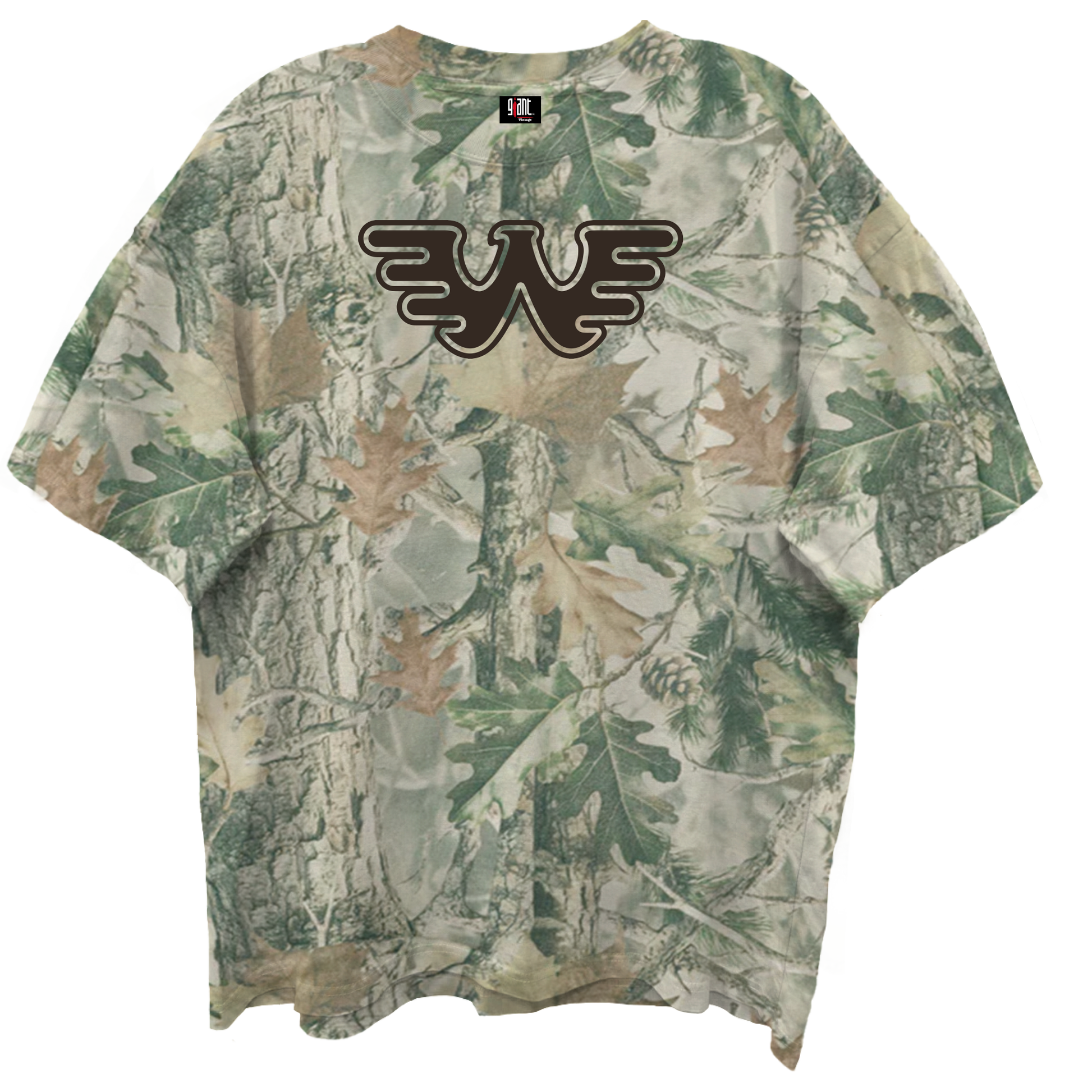 Waylon Jennings - Logo Squares T Shirt Camo Product Image