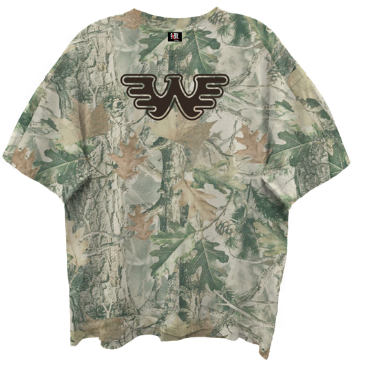 Waylon Jennings - Logo Squares T Shirt Camo Product Image