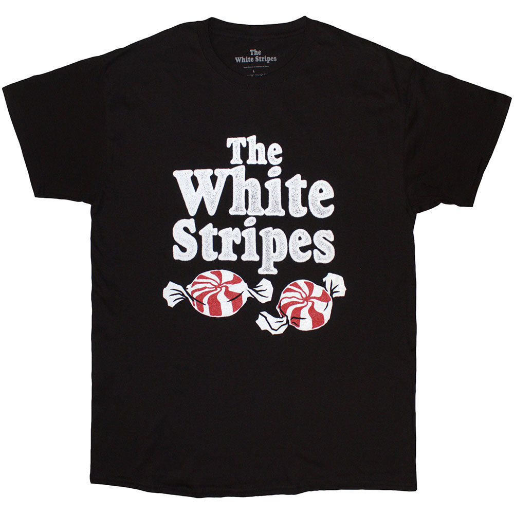 The White Stripes - The White Stripes Unisex T-Shirt: Peppermints Product Image