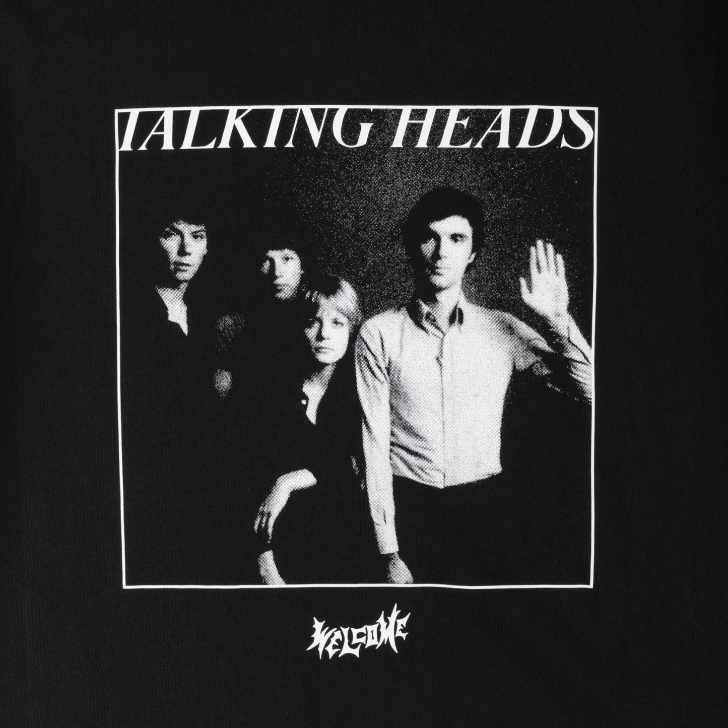 Talking Heads x Welcome - Quartet - T-Shirt - Black