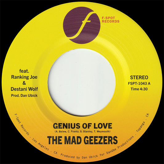 Genius of Love b/w Genius of Dub