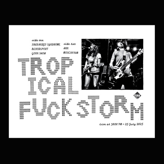 Live at 3RRR FM, 25 July 2025