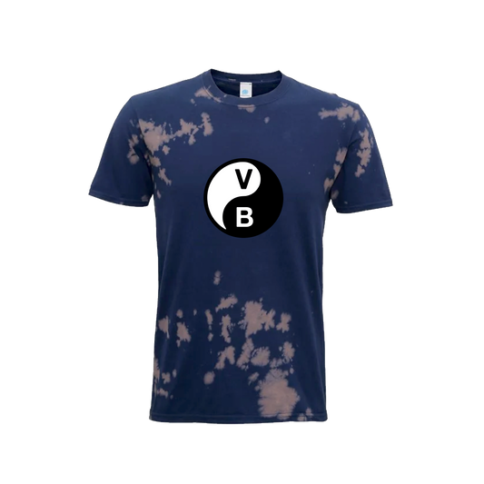 Viagra Boys x Rough Trade - T-Shirt - Bleach Out Navy