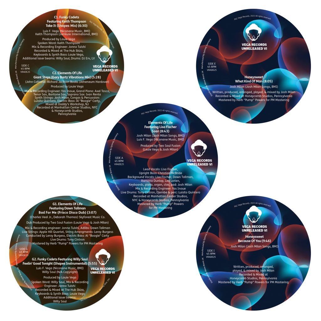 Louie Vega - Vega Records 5 Pack Unreleased VI