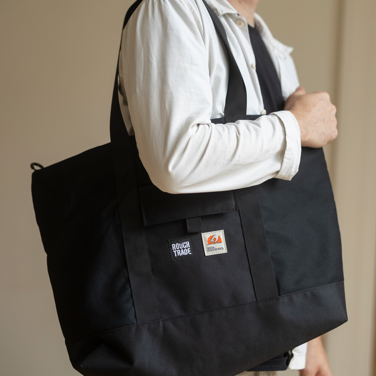 Rough Trade x Wide Receivers 50-50 Tote Bag
