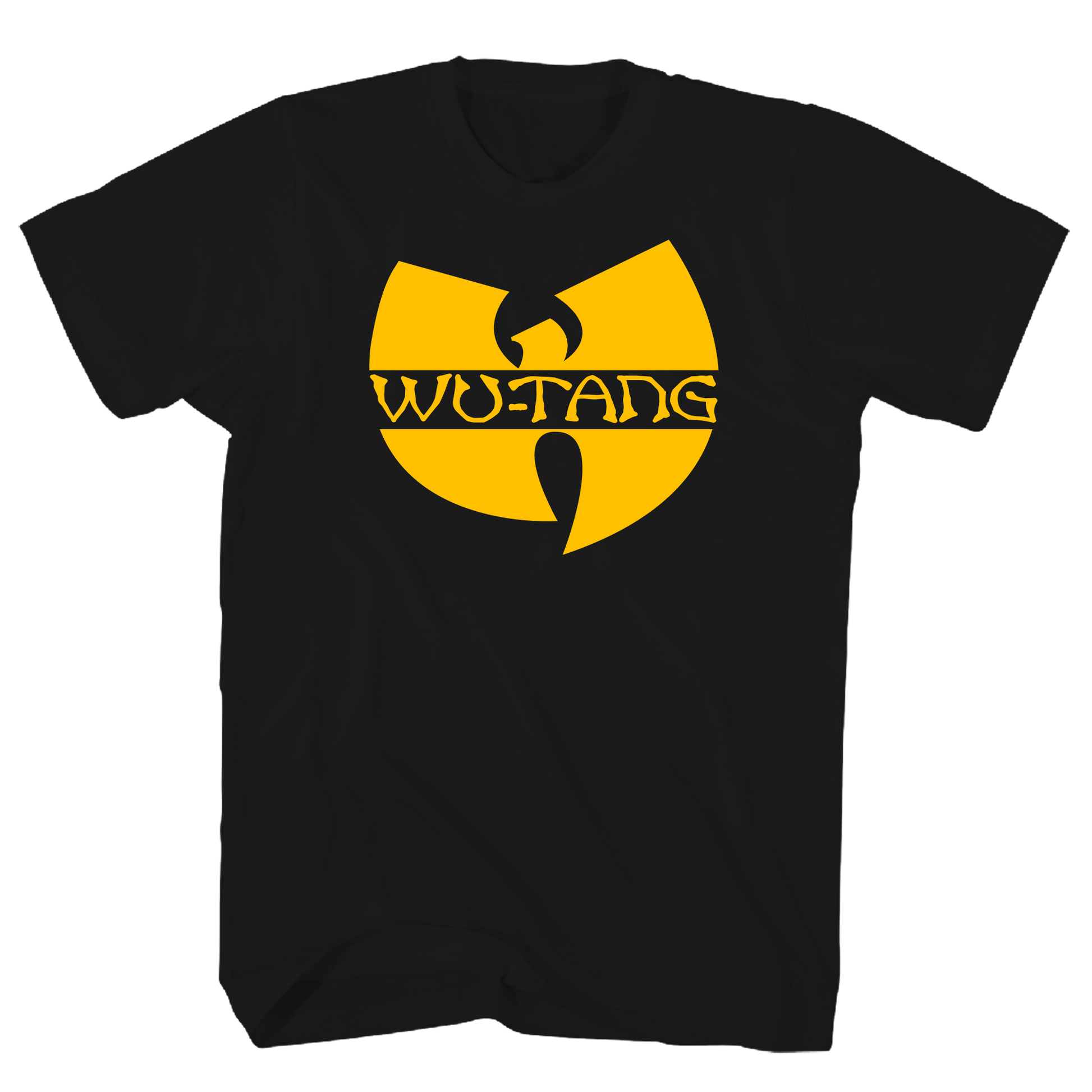 Wu Tang - Clan Classic Logo Puff Print Tshirt Black Product Image
