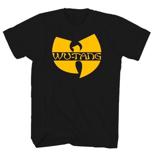 Wu Tang - Clan Classic Logo Puff Print Tshirt Black Product Image