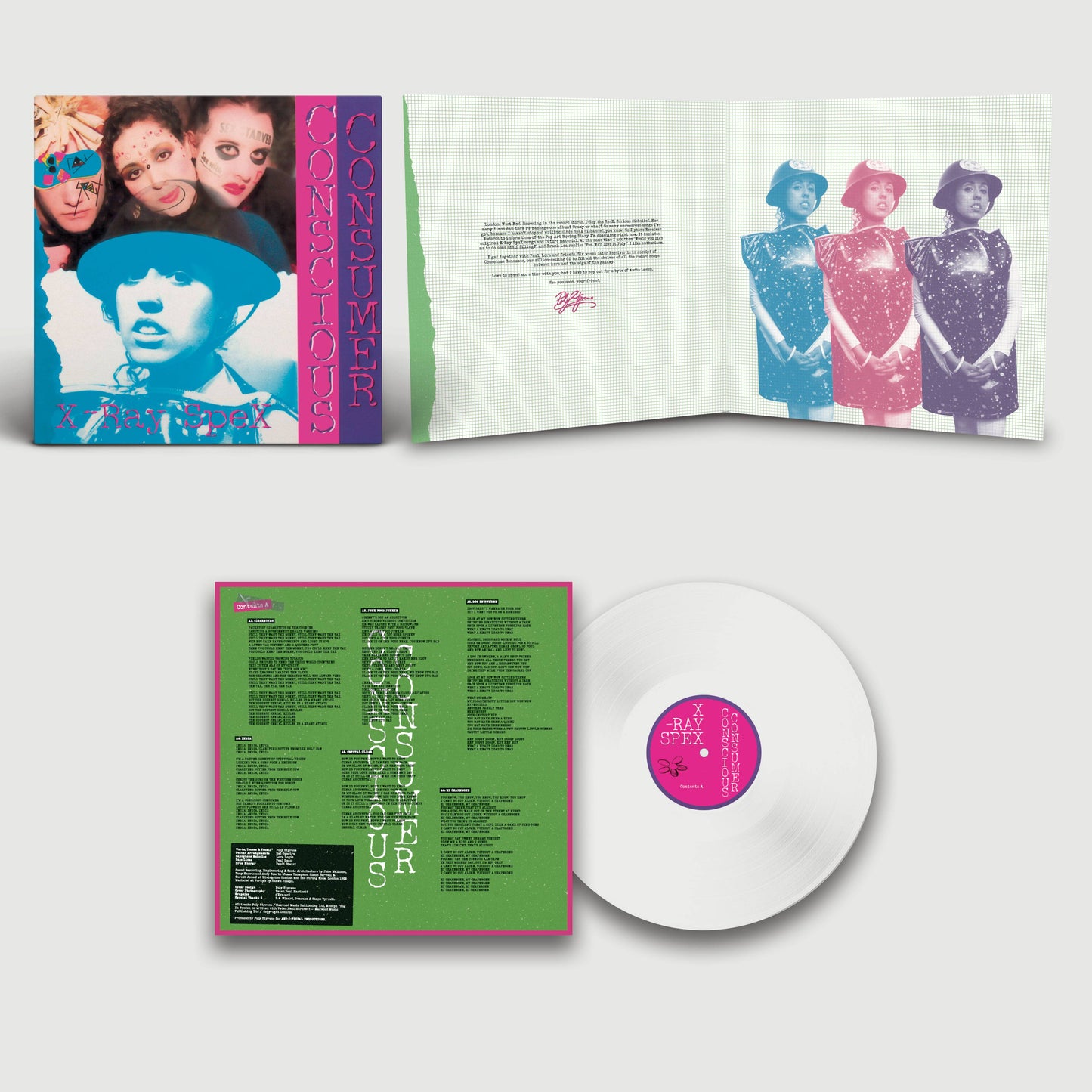 X-Ray Spex - Conscious Consumer LP crystal clear render.jpg