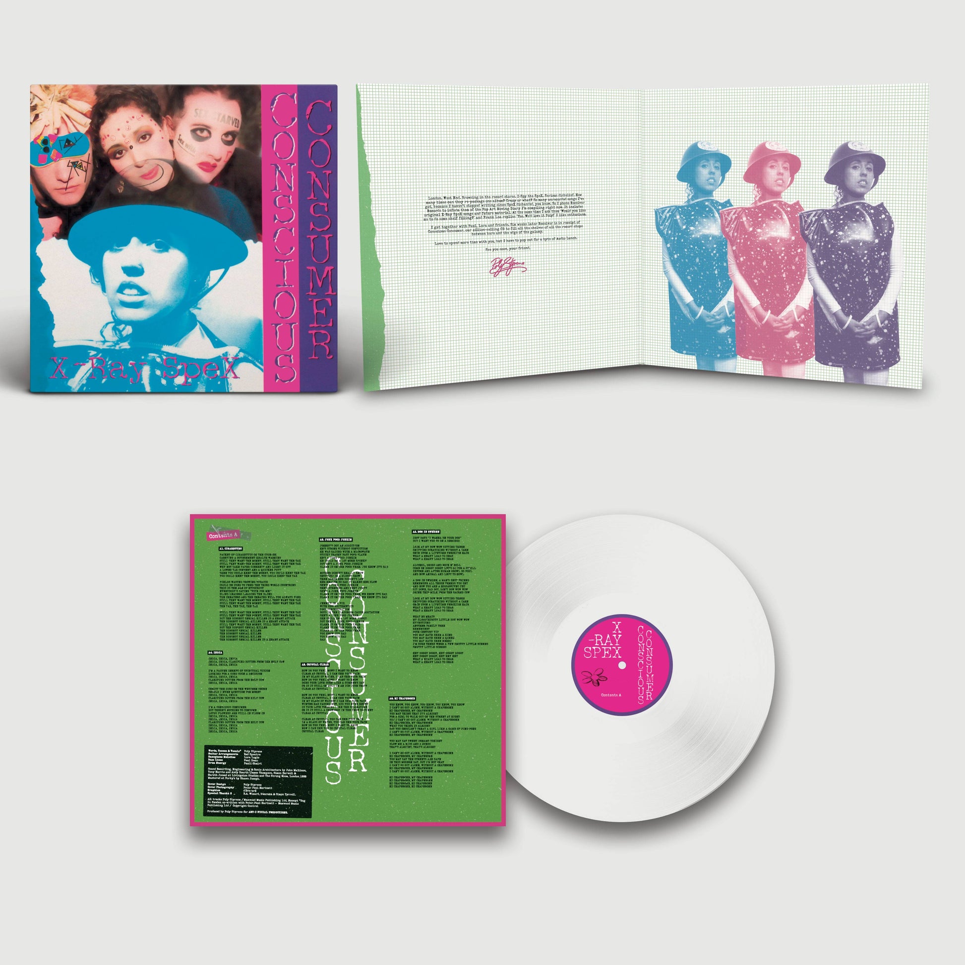 X-Ray Spex - Conscious Consumer LP crystal clear render.jpg