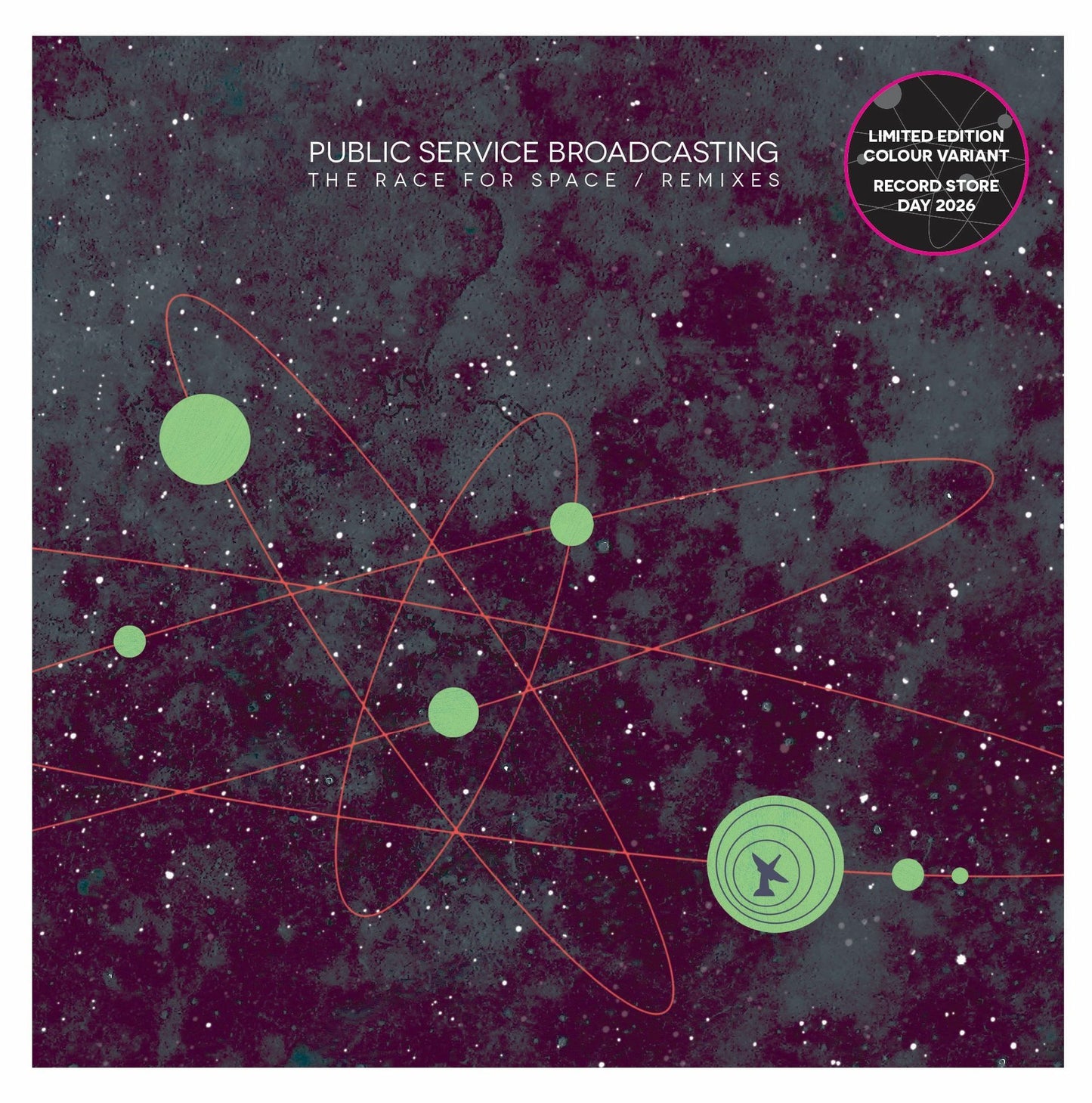 Public Service Broadcasting - The Race For Space (Remixes) - RSD 2026 Product Image