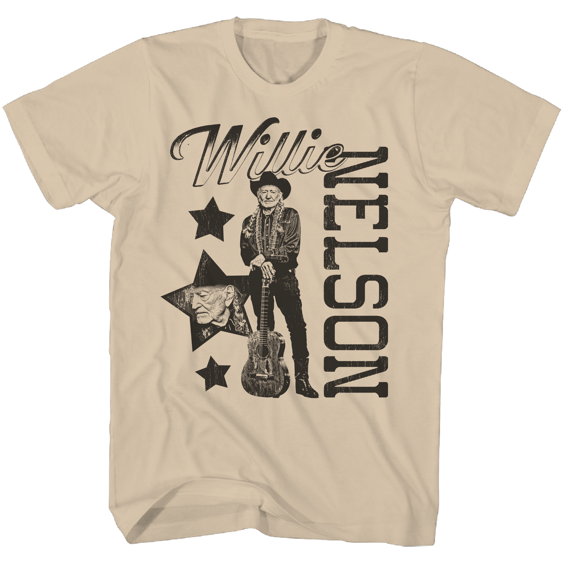 Willie Nelson - Star Collage Tshirt Product Image