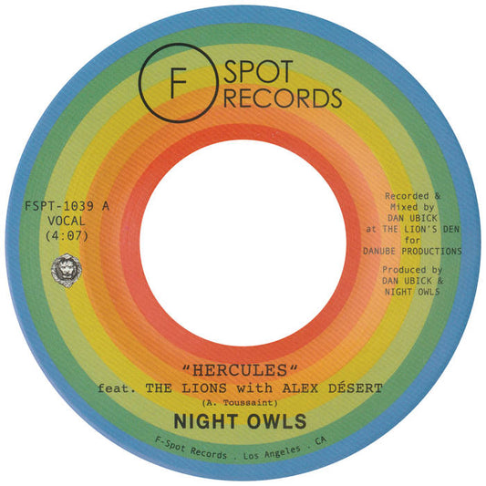 Hercules (feat. Alex Désert and The Lions) b/w Tell It Like It Is (feat. Asdru Sierra)