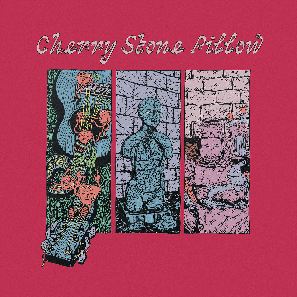 Cherry Stone Pillow