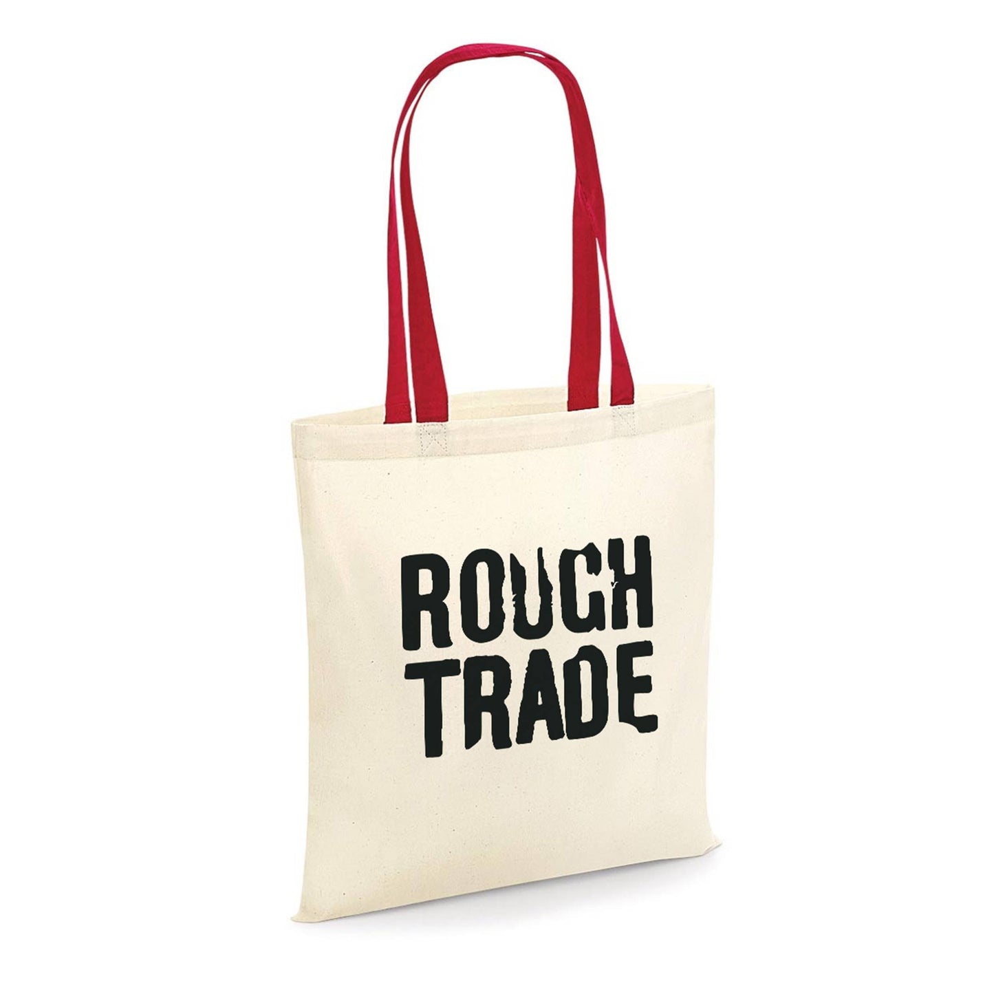 Limited Red Contrast Handles Tote Bag