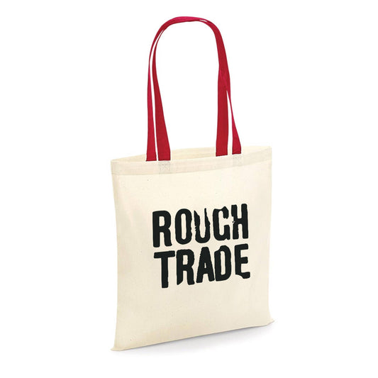 Limited Red Contrast Handles Tote Bag