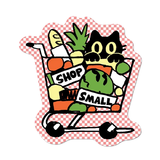 Shop Small by Apply - Die-Cut Sticker (independent)