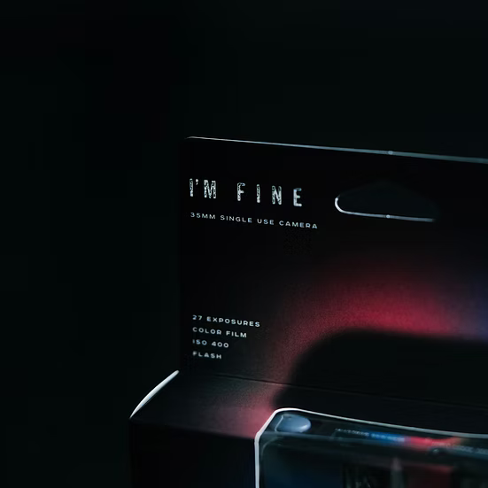 I’M FINE - 35mm Single Use Camera – AURA
