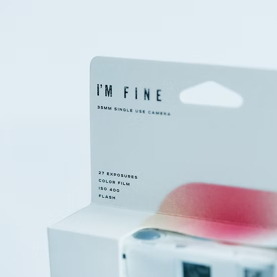 I’M FINE - 35mm Single Use Camera – AURA
